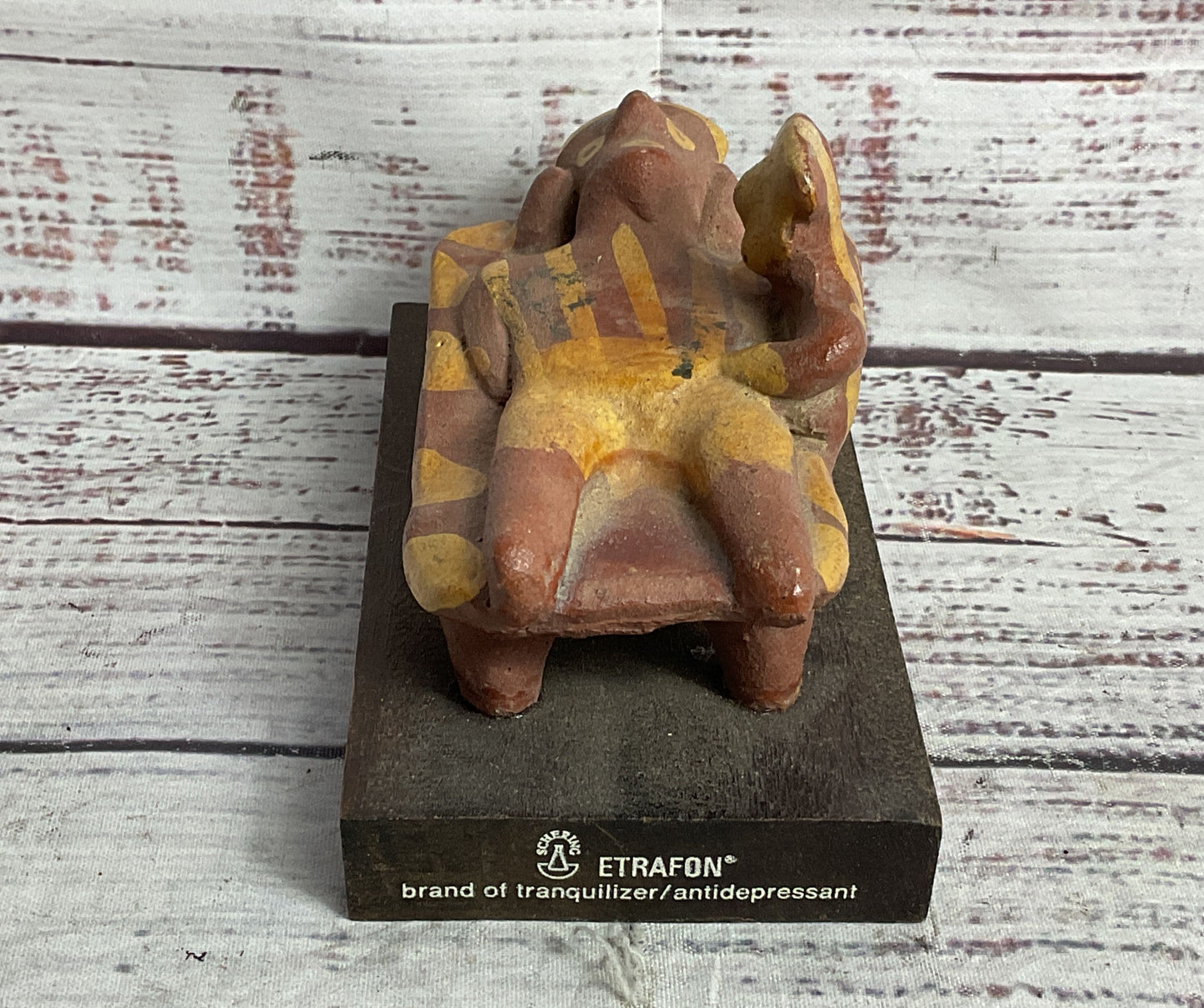 Etrafon Vintage Pharmaceutical West Mexican Nayarit Style Figurine