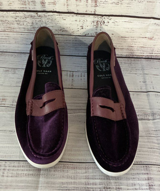 Women's Cole Haan Pinch Weekender Velvet Penny Loafers Size 11