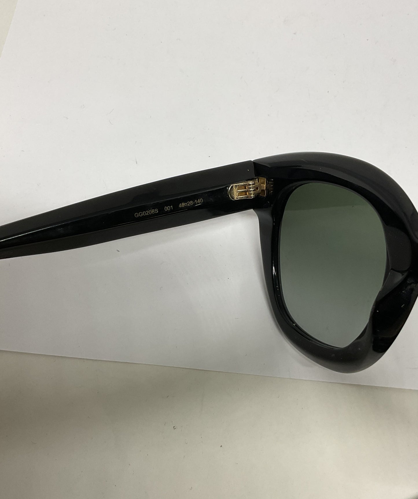 GUCCI GG0208S 001 Black Sunglasses - Size 140