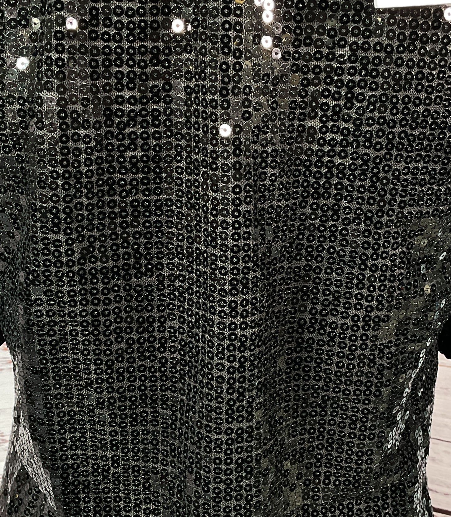 Nonchalant Label Grace Sequin T-Shirt Black XS