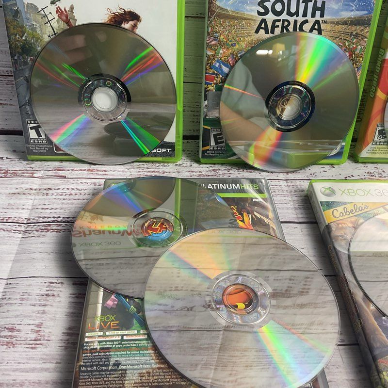 Microsoft 5 pc. Xbox 360 Game Bundle Shaun White, Banjo Kazooie, Viva Pinata