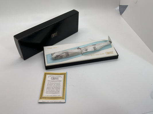 VTG. CROSS 1/20 12k Gold Filled Blue Ink Mechanical Pen