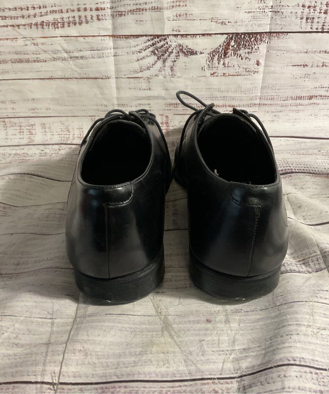 Cole Haan Air Black Leather Lace Up Dress Shoes Size 11 M
