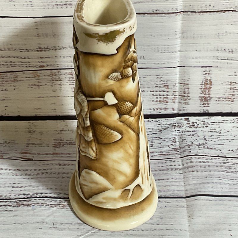 ANTIQUE RW RUDOLSTADT Germany Asian Porcelain Vase- 6.5"