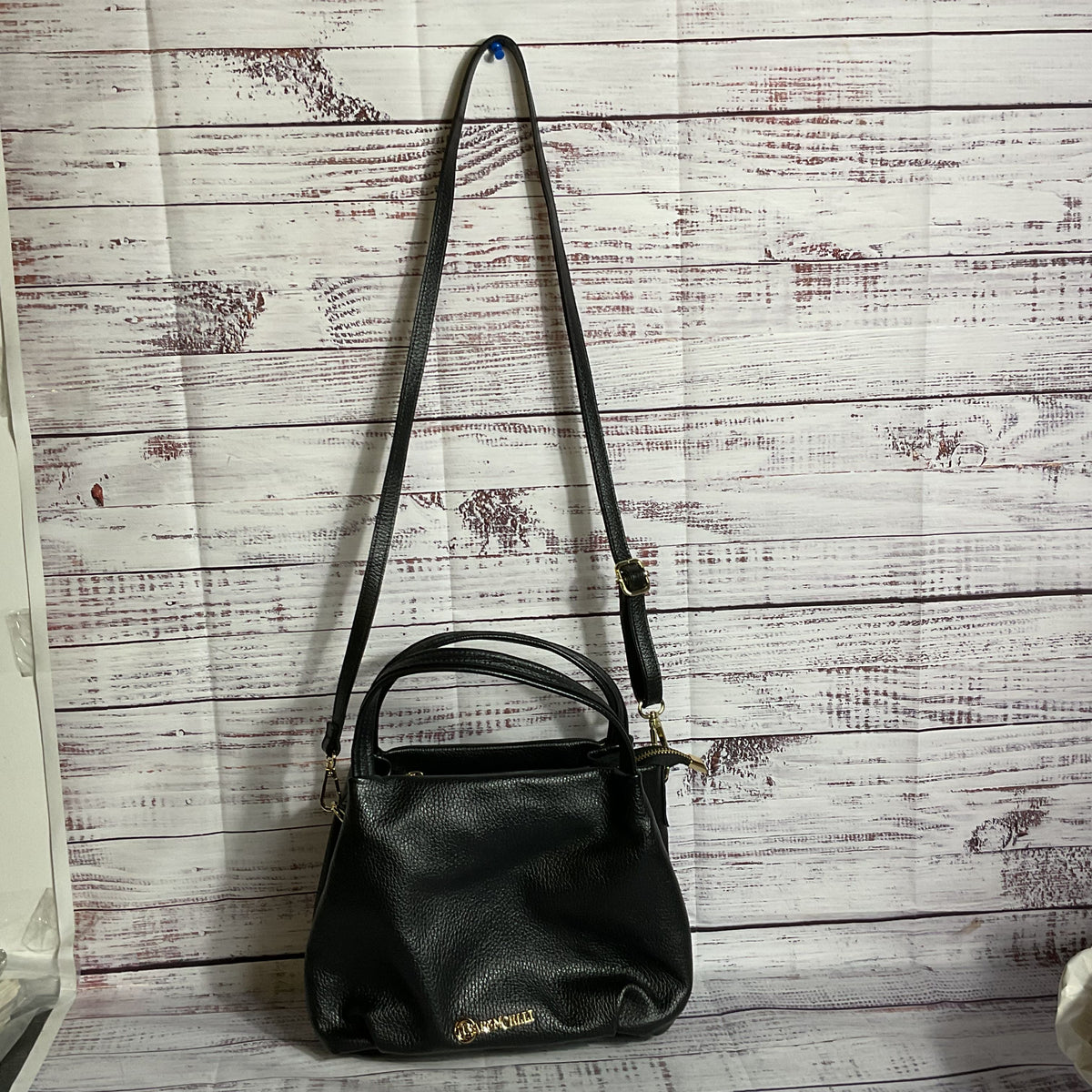 BARONCELLI Women's Black Crossbody/Handbag Purse