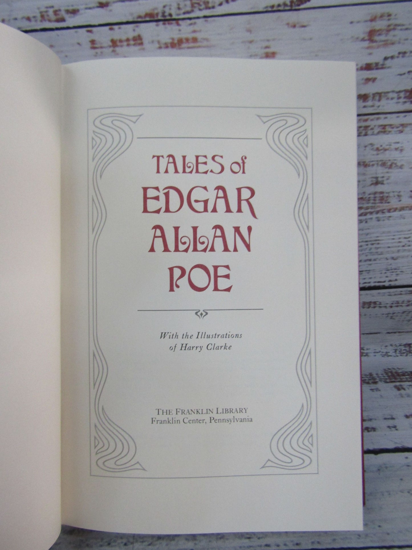 Franklin Library Tales of Edgar Allan Poe