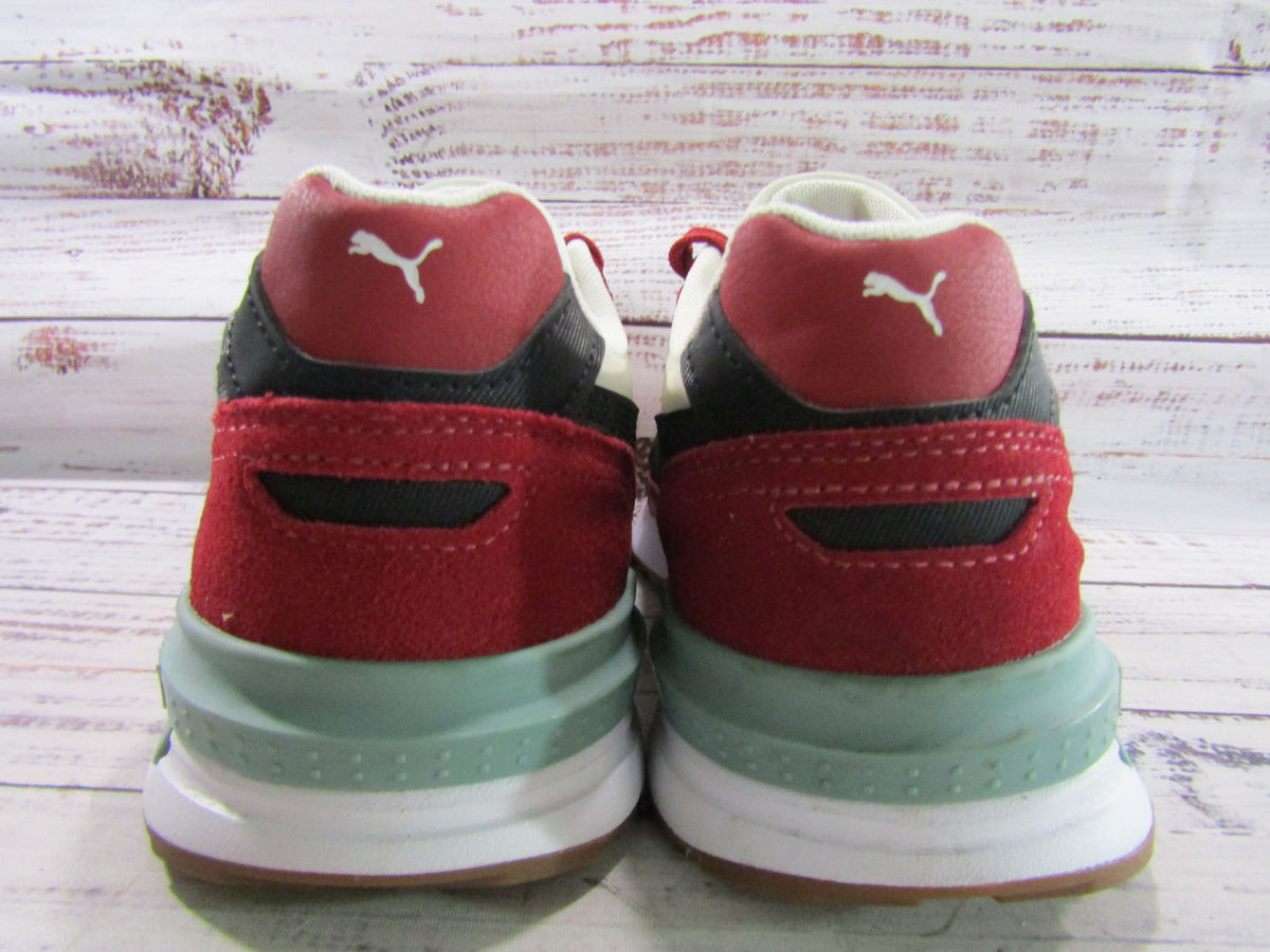 PUMA Graviton Greenside Men's Red & White Low Top Sneakers 400684-01