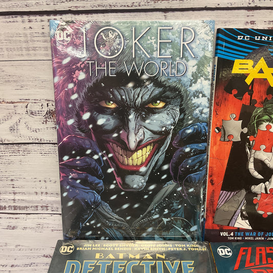 DC Comics Batman Joker Gotham Graphic Novel Lot Of 6 Books