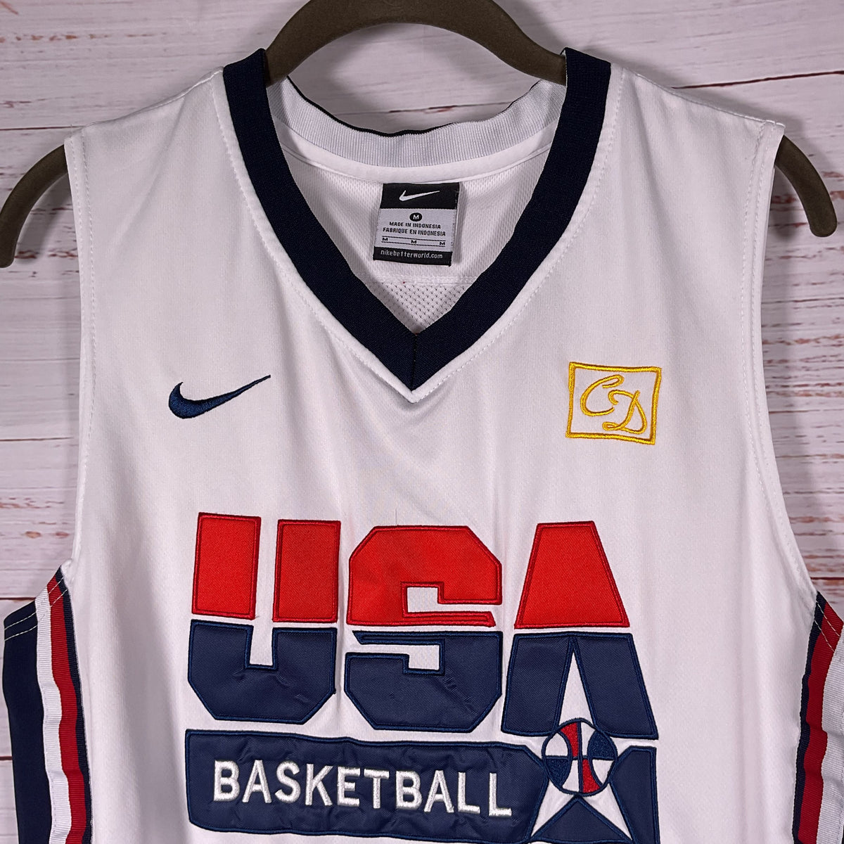 Nike Team USA Larry Bird #7 Basketball Jersey Size Medium
