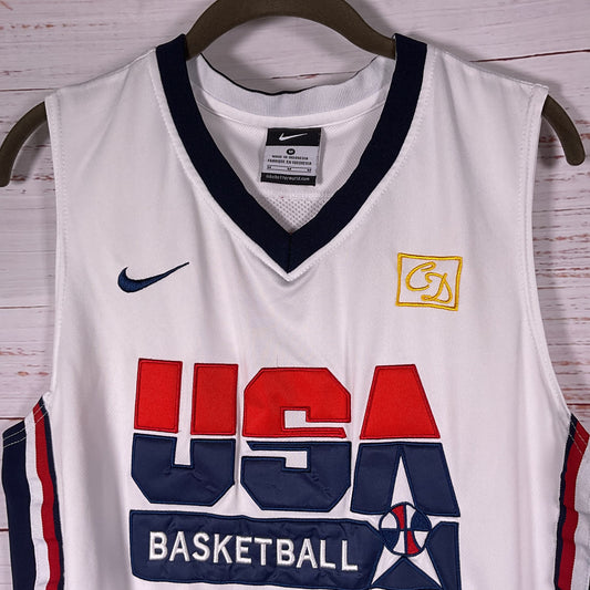 Nike Team USA Larry Bird #7 Basketball Jersey Size Medium