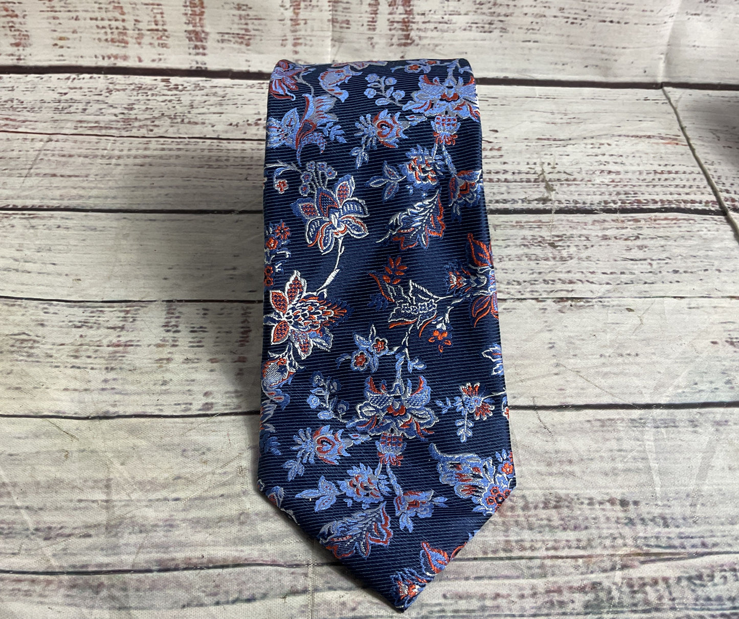 Paul Frederick Floral Paisley Lot of 2 Ties Multicolor OS