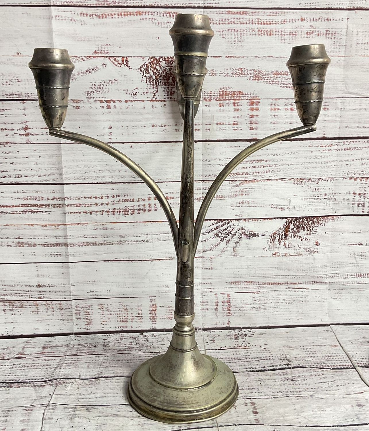 Vintage 15.5' Four Arm Candelabra Sterling Silver