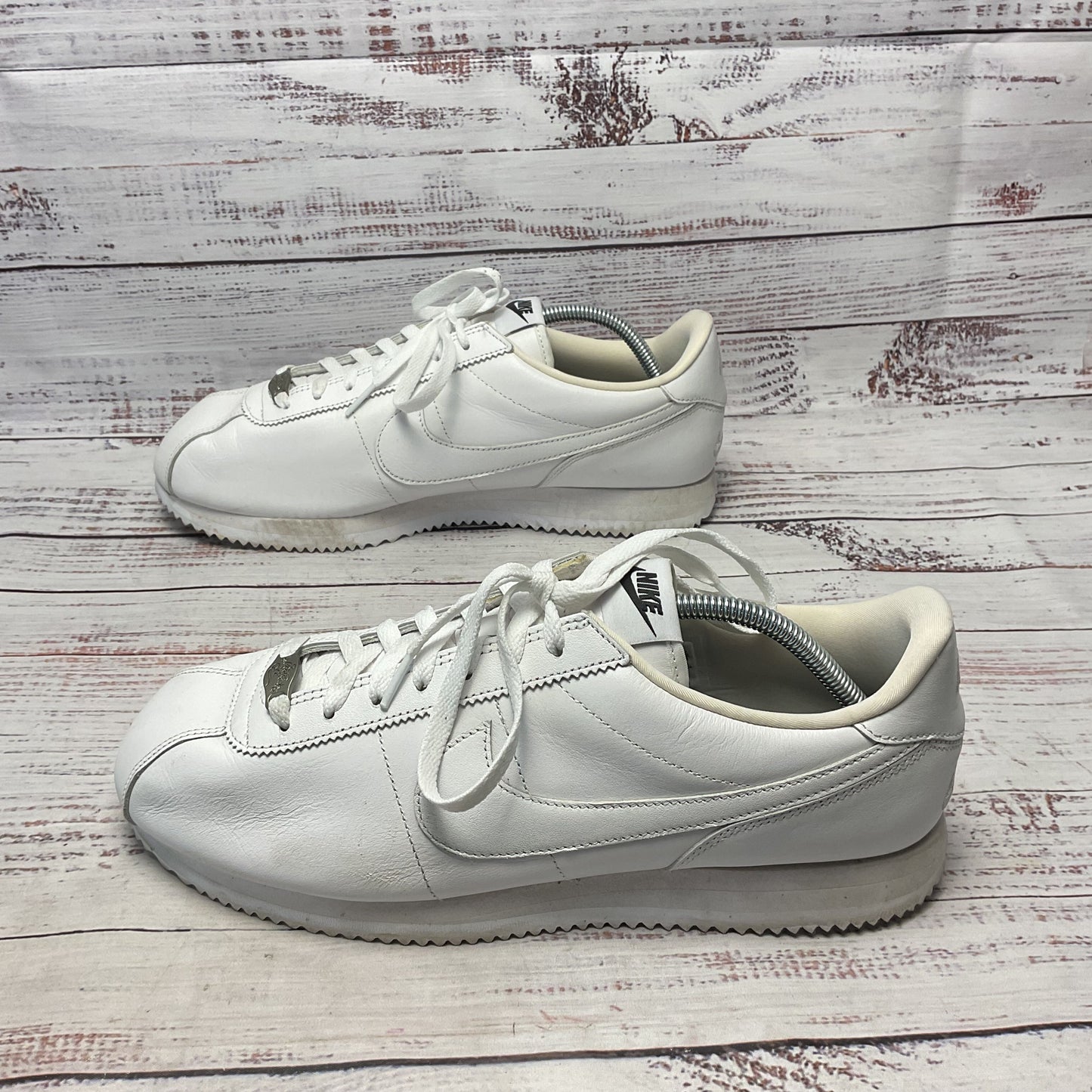 Nike Cortez 23 White Leather Sneaker Shoe Men Size 13