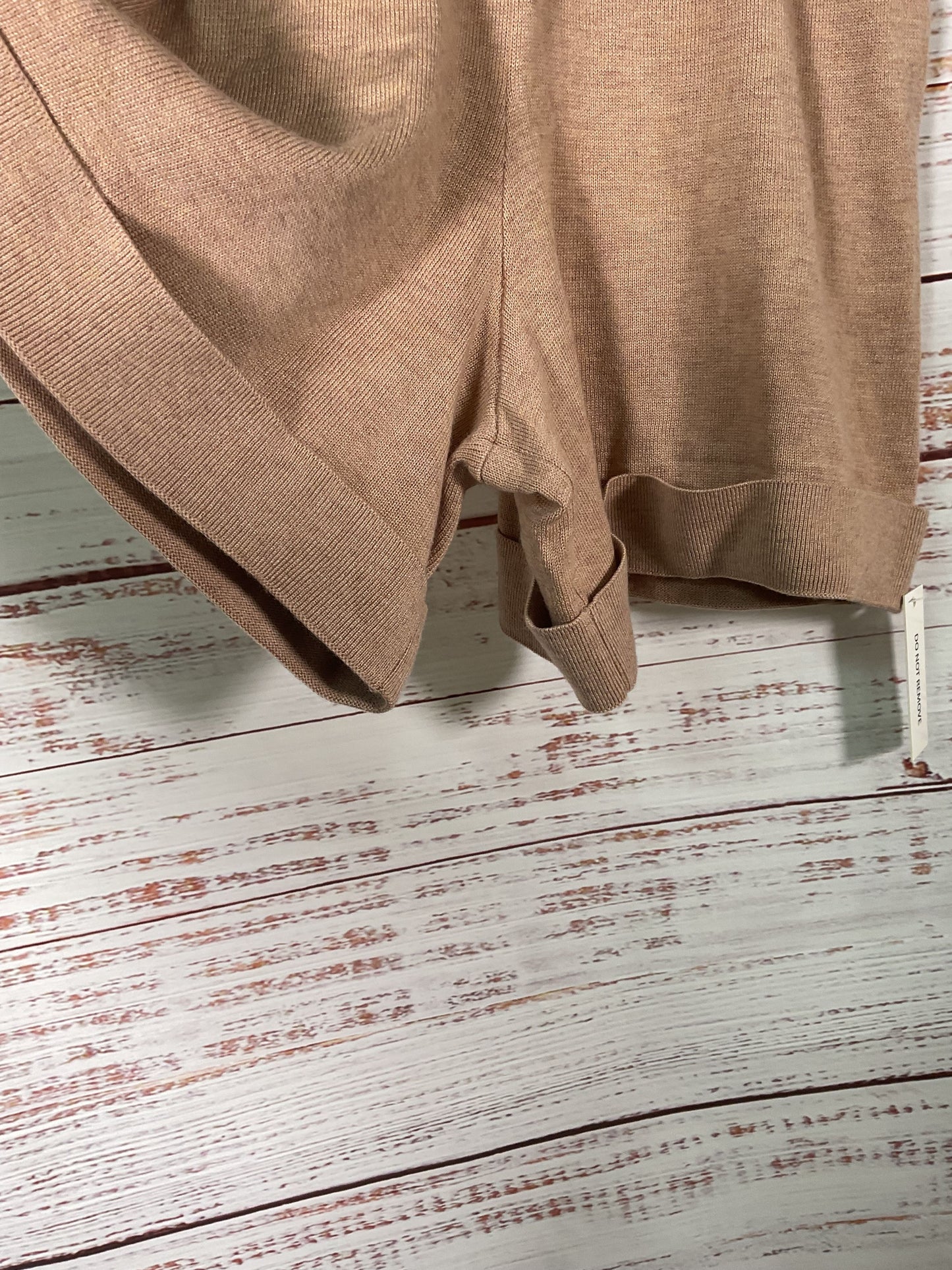 For Love and Lemons Brown Knit Shorts NWT - Size S