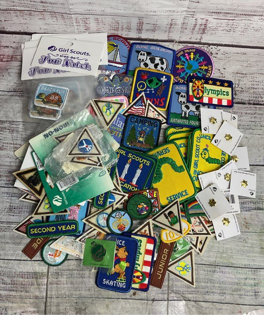 Girl Scouts of America Mixed Lot of Badges