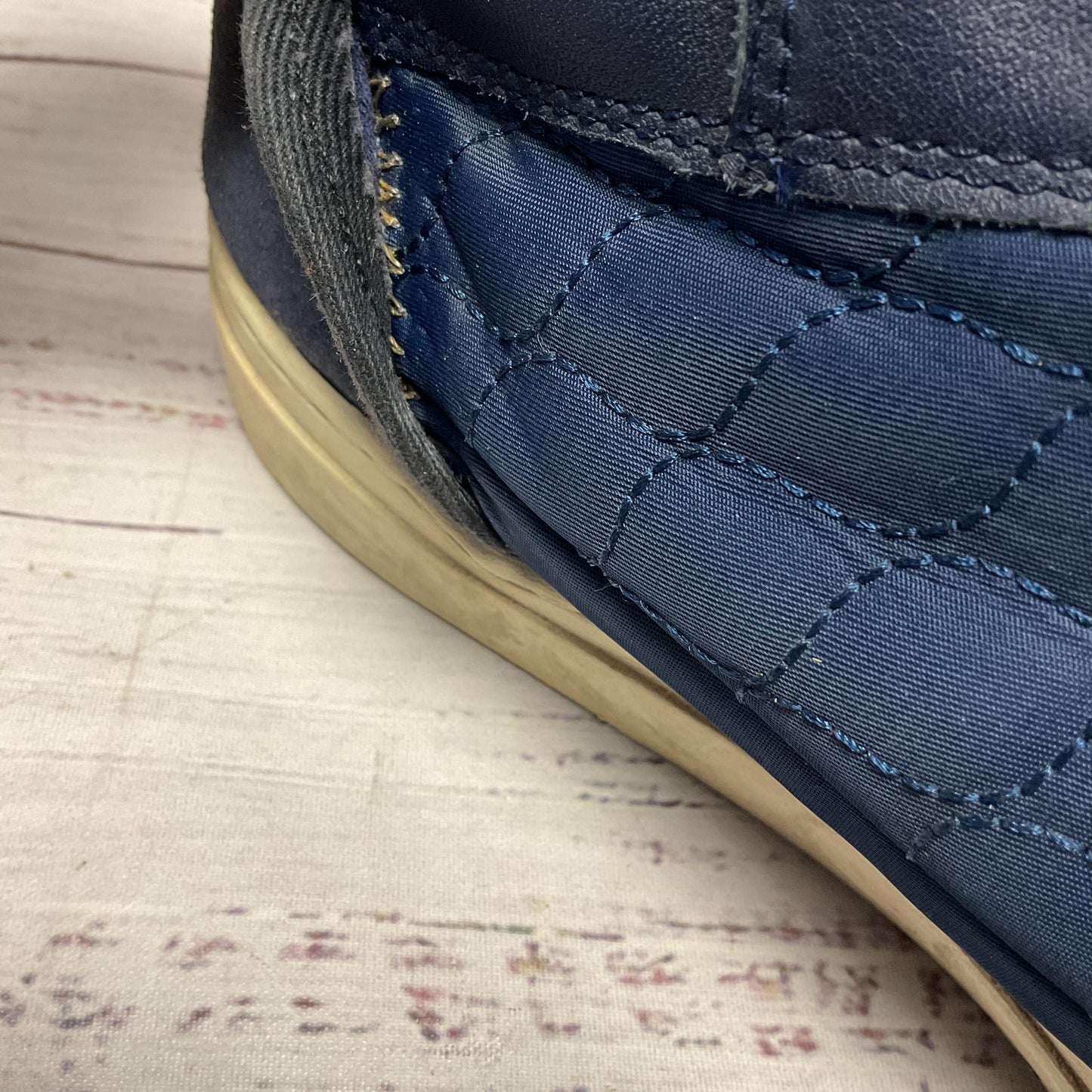 G-Star Raw Blue Quilted Nylon Hi-Top Sneaker Casual Shoe Men Size 13
