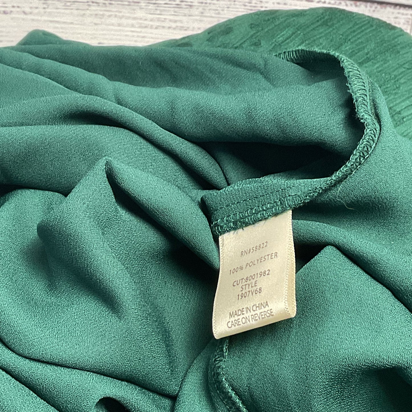 Max Studio Emerald Jacquard Green Dot Lace Dress - Size XL New W/ Tag