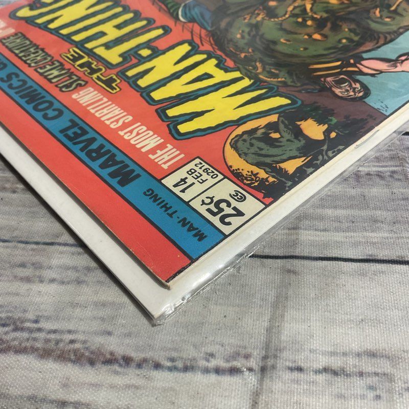 Lot Of 3 Vtg. The Man Thing #14 16 18 Ungraded Dc Horror Comic