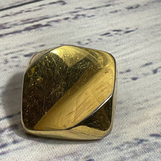 CHRISTIAN DIOR Gold Tone SINGLE Clip On Earring