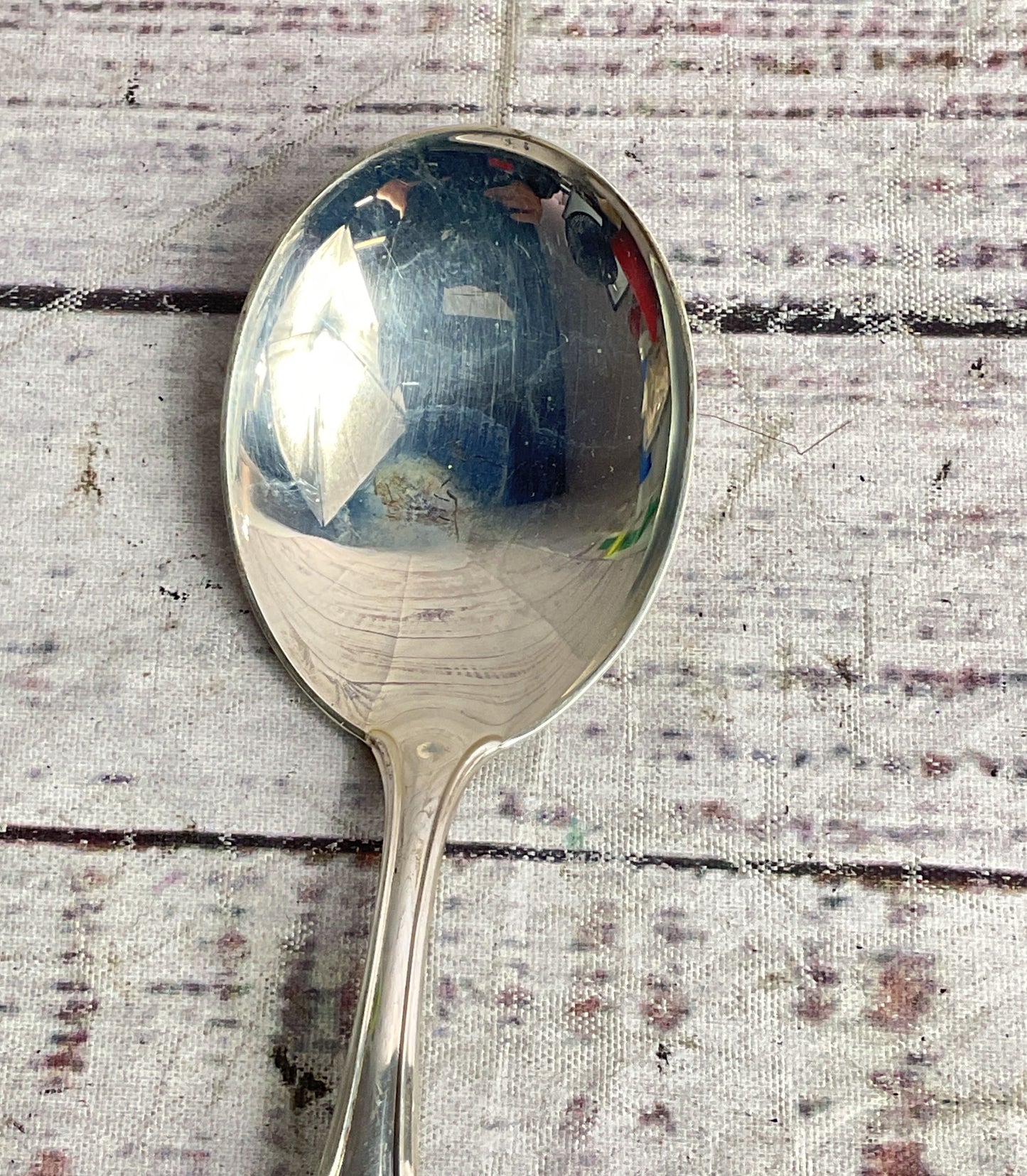 Gorham Vintage Set of 12 Rondo Soup Spoons Sterling Silver