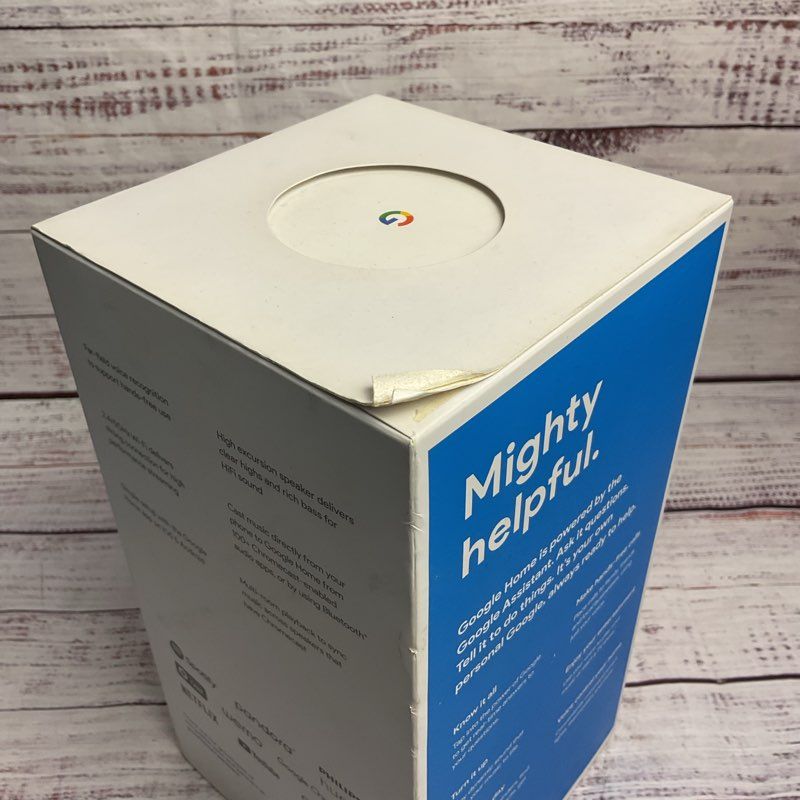 Google Home GA3A00417A14 White & Slate Smart Speaker