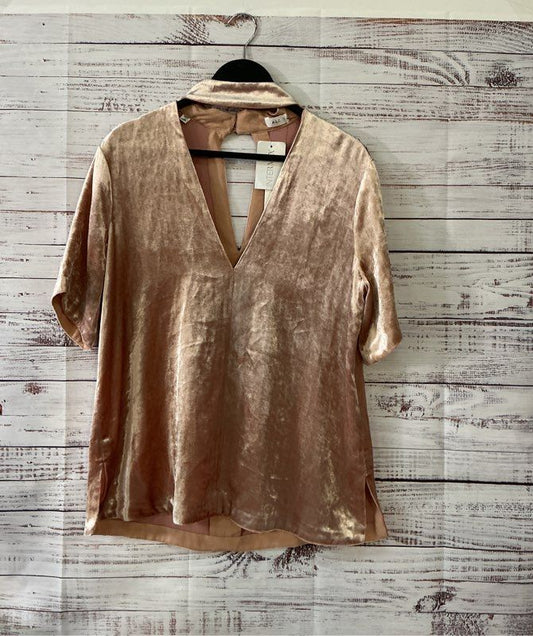 NWT Women's A.L.C. Pink Velvet Top Size 4 PERFECT FOR HOLIDAYS