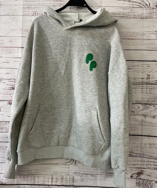 NWT Women's Princess Polly Gray Sweatshirt Hoodie Size 8
