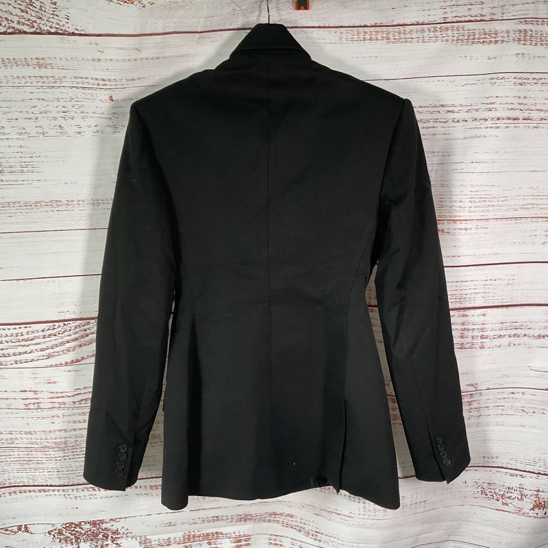 Salt Murphy Yannis Black Double Breasted Peak Lapel Blazer Jacket Men's Size 36