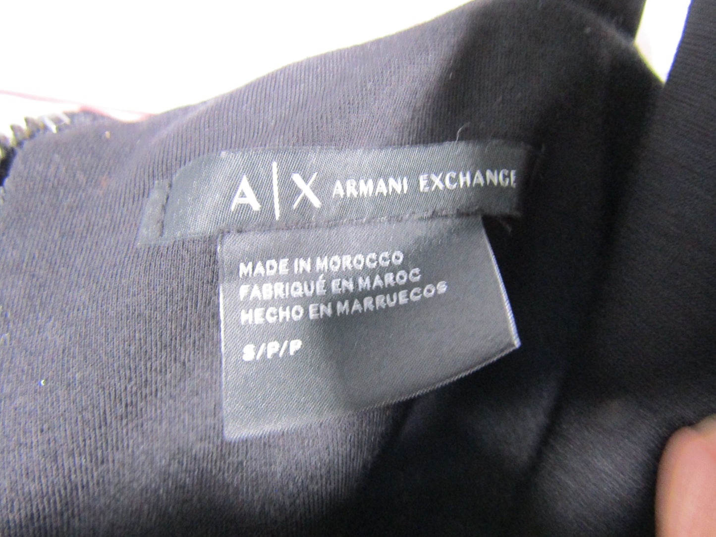 Armani Exchange Women's Black Sleeveless Mini Dress Size S