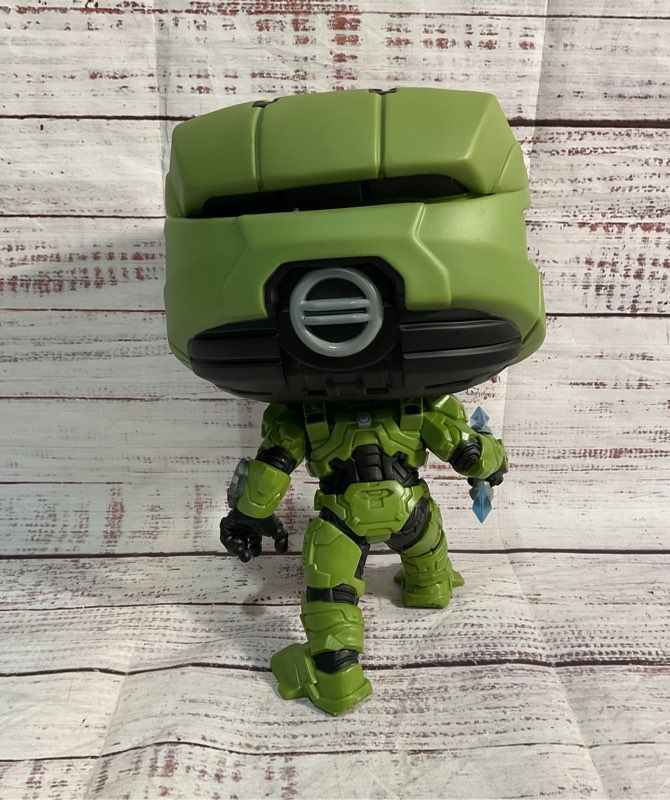 Funko Pop Jumbo Halo Master Chief #19 Energy Sword Grappleshot Vinyl Figure