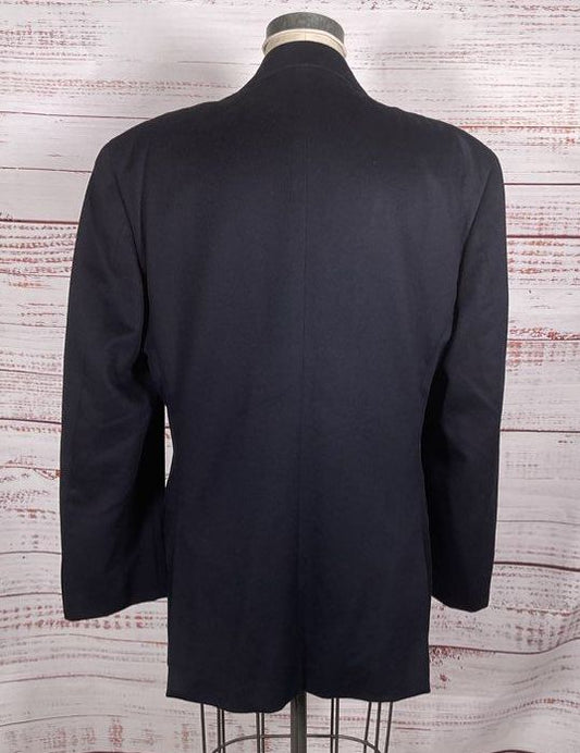 Valentino Pure Cashmere Blazer Navy 52