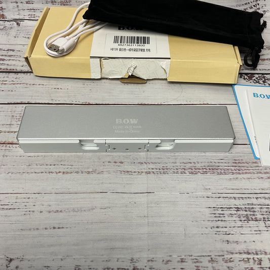 BOW HB199 Foldable Mini Bluetooth Keyboard W/ Phone Stand Working