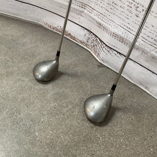 Lot of 2 Tour Model O/S Professional Tour Golf Club 1 and 3 Woods w/ Covers