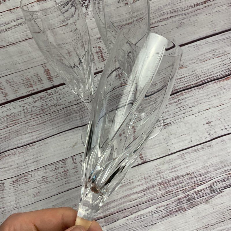 Rosenthal 3 Pc. Estelle 9" Fine Crystal Champagne Flute Set