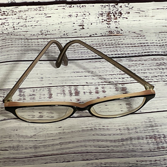 VTG. JEAN LAFONT 917 Black Cat Eye Women's Eyeglasses- FRAMES ONLY