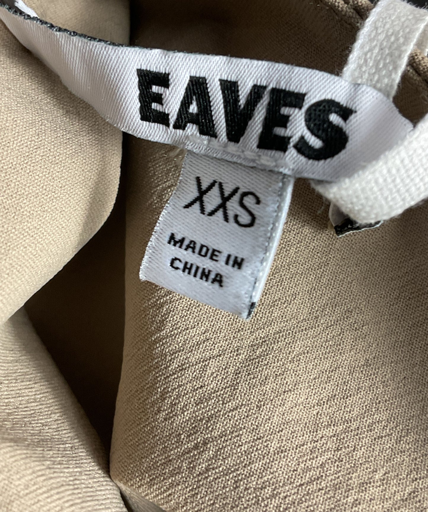 Eaves Nera Bodysuit Walnut XXS