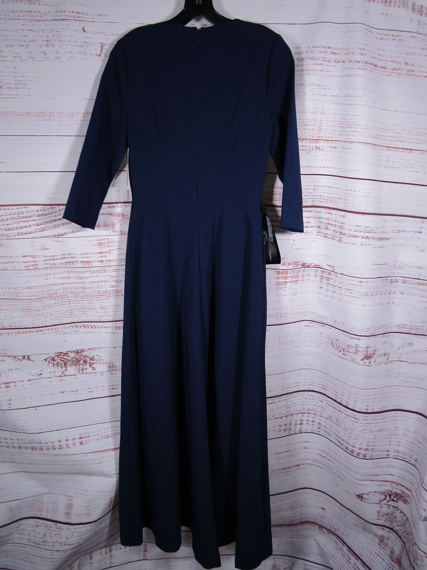 Kay Unger Gina Women's Blue Walk Thru Jumpsuit Size 2 5547465