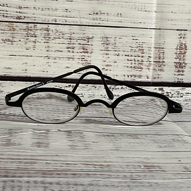 VTG. HARRY LARY'S Paris Vicky 101 Women's Black Eyeglasses- 125