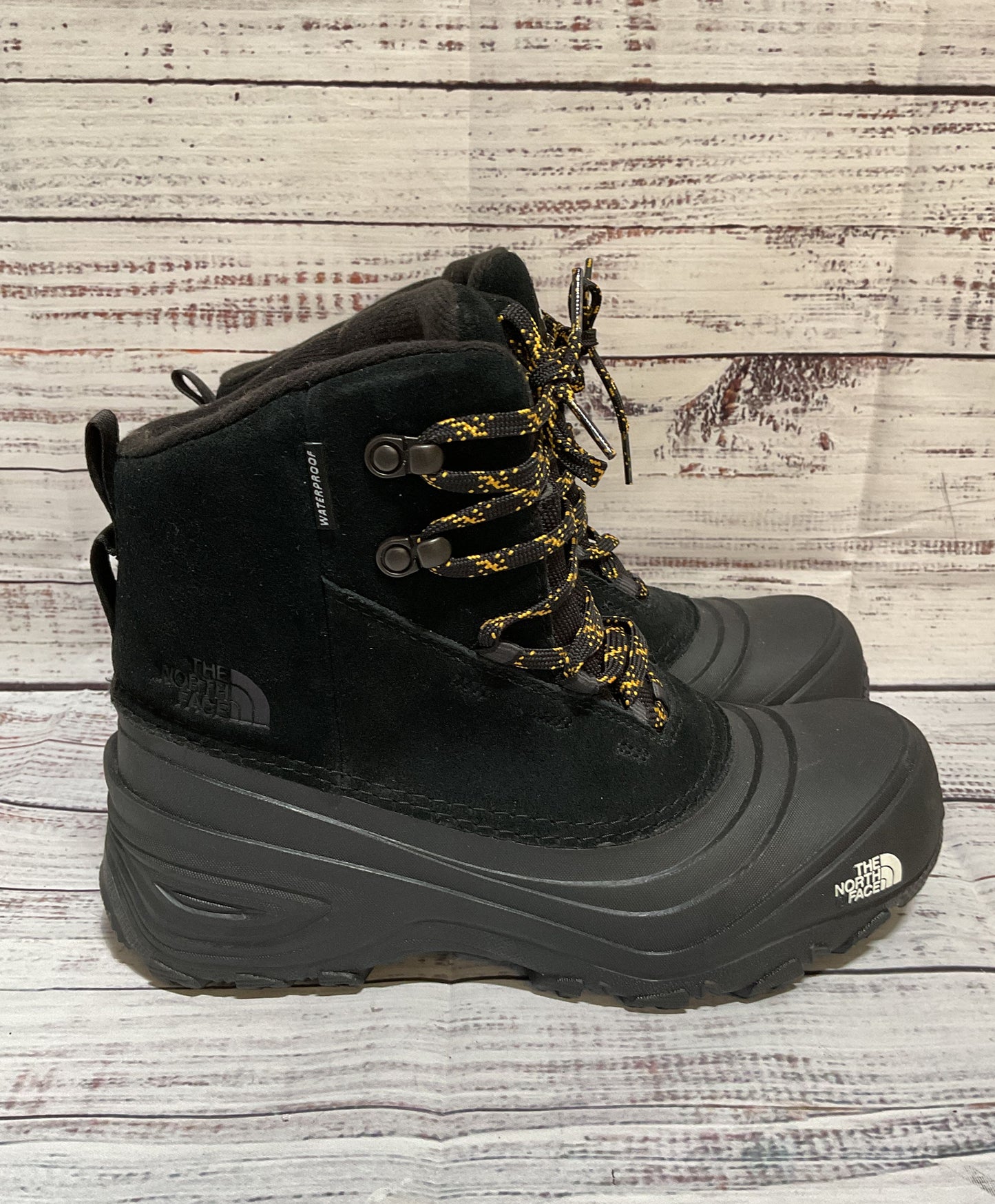 The North Face Waterproof Winter Boots Unisex Kids Black 7