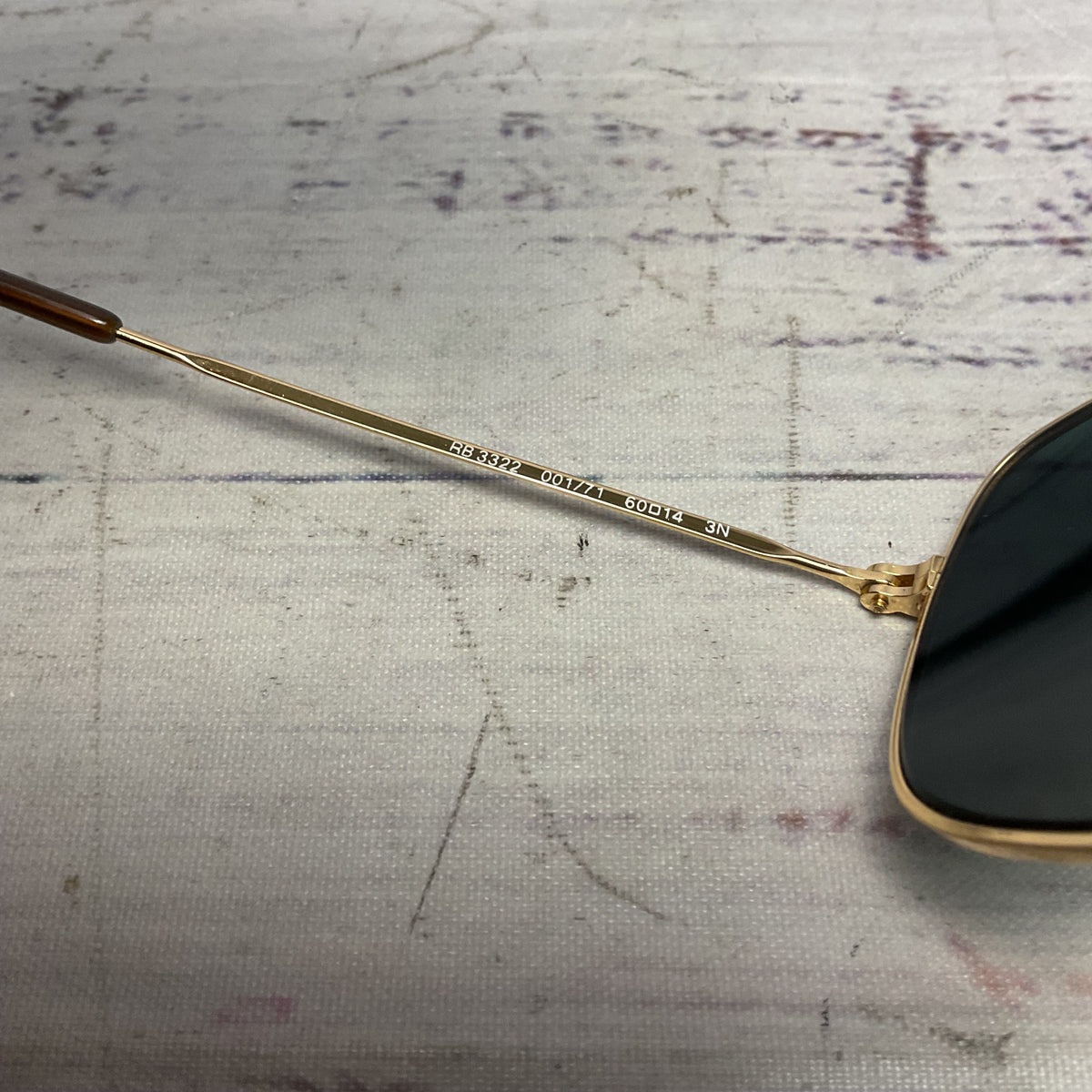 Ray Ban RB 3322 001/71 Replaced Polarized Lenses Sunglasses