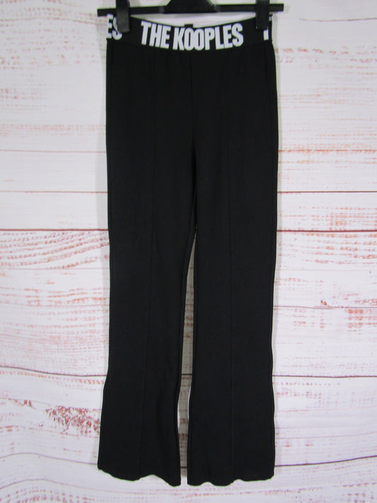 The Kooples Women's Black Flared Leg Pants Size S