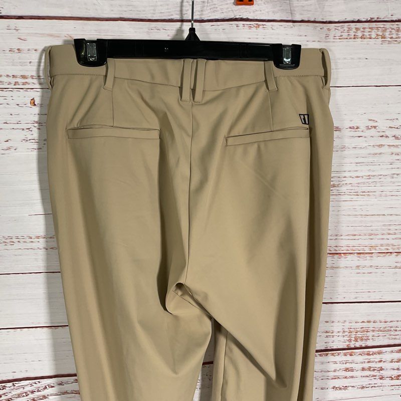 Johnnie-O Momentum Stretch Knit Performance Slacks Khaki Pants - Size 30x30