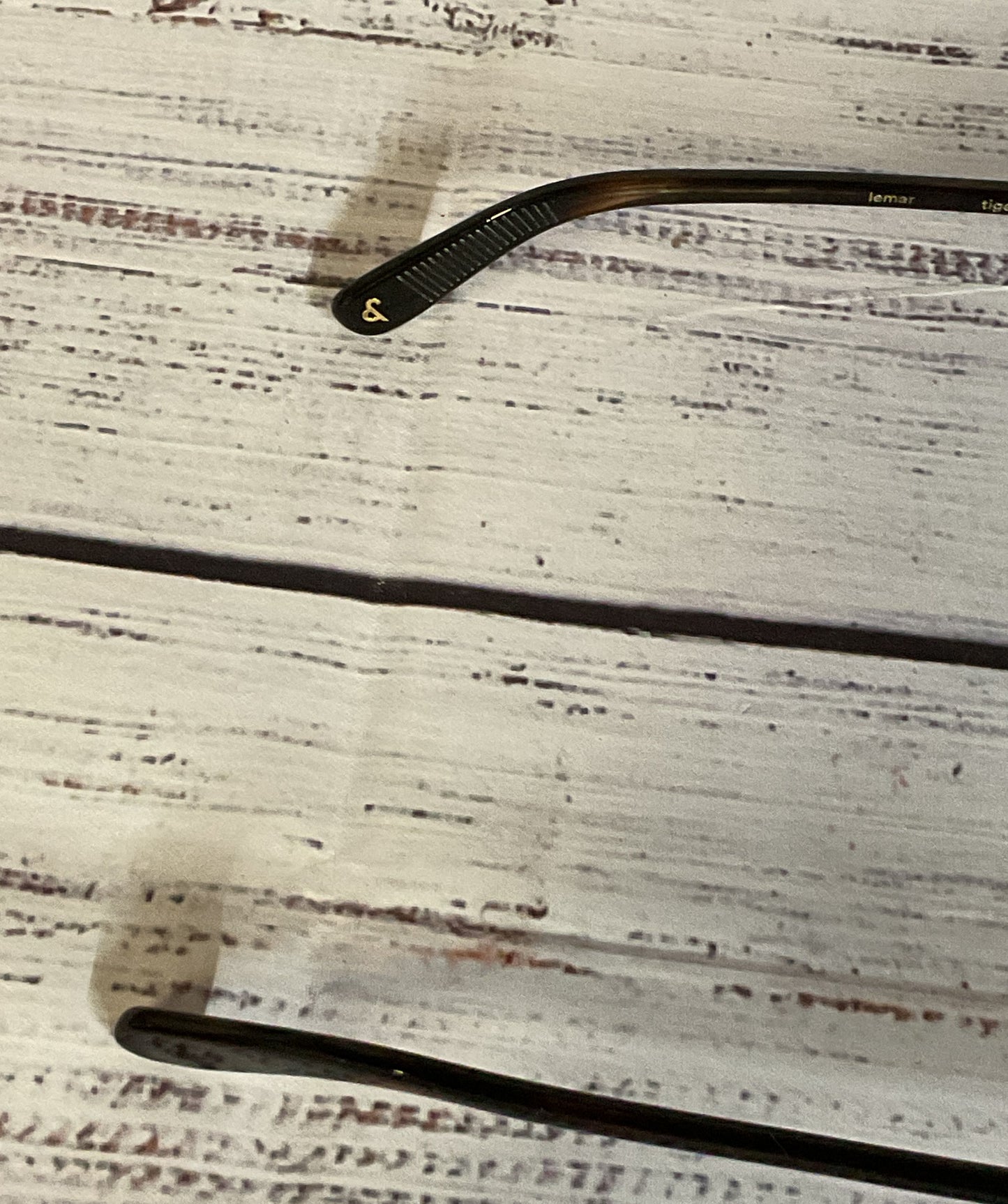 Ace & Tate Tortoise Eyeglasses Frame Only Tigerwood Bio 146