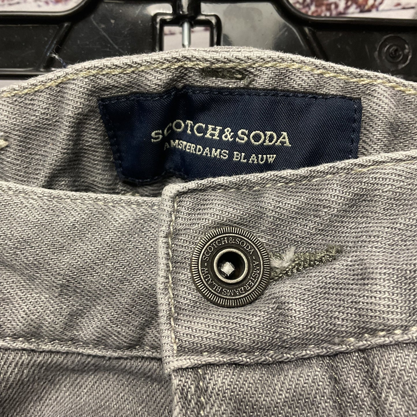 Scotch And Soda Ralston Grey Denim Jeans Pants - Size 30x30