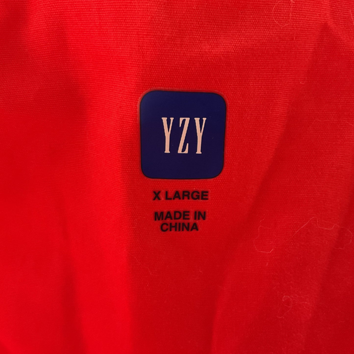 YEEZY YZY for GAP Men's Red Puffy Jacket- SZ XL