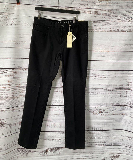 NWT Men's Guess Black Jeans with rivet/studs Size 36