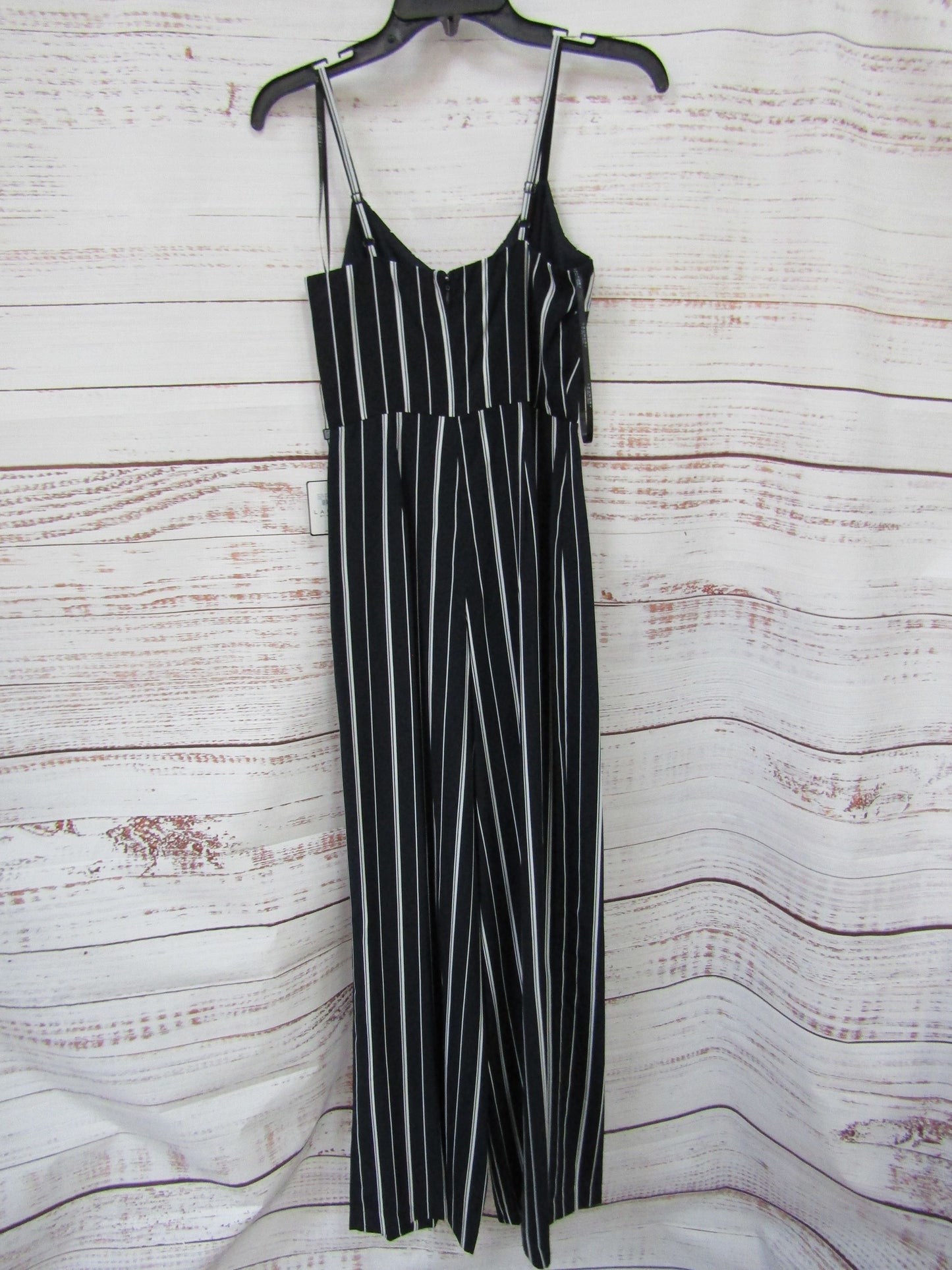 Laundry by Shelli Segal Women's Navy Blue Striped Jumpsuit Size 0