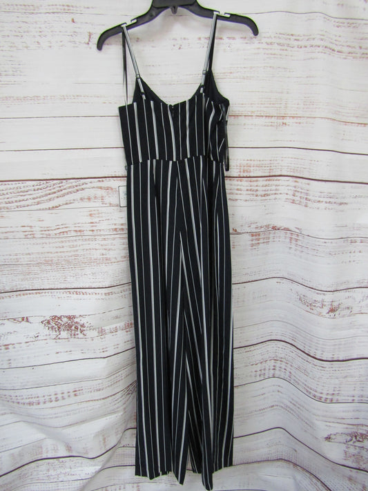 Laundry by Shelli Segal Women's Navy Blue Striped Jumpsuit Size 0