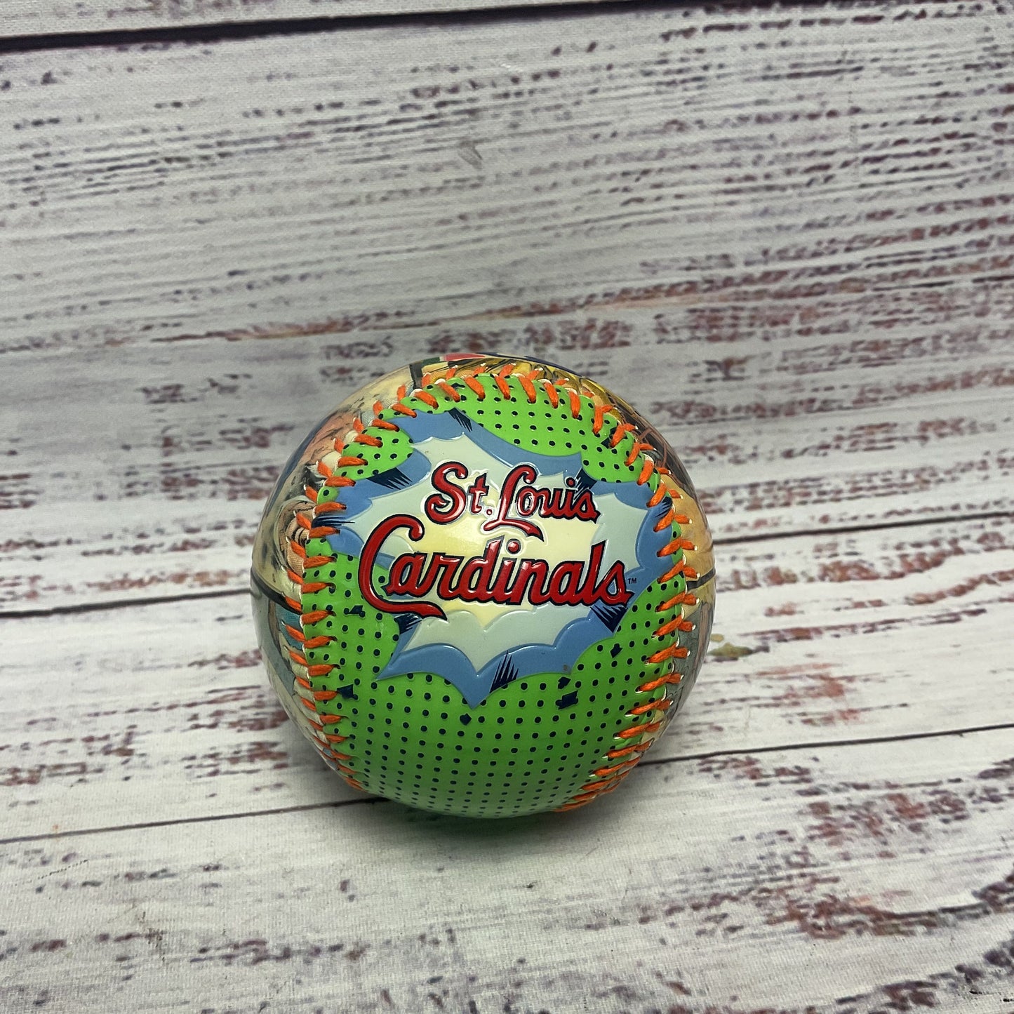 Fotoball Limited Edition Fan Zone St Louis Cardinals Comic Book Style Baseball