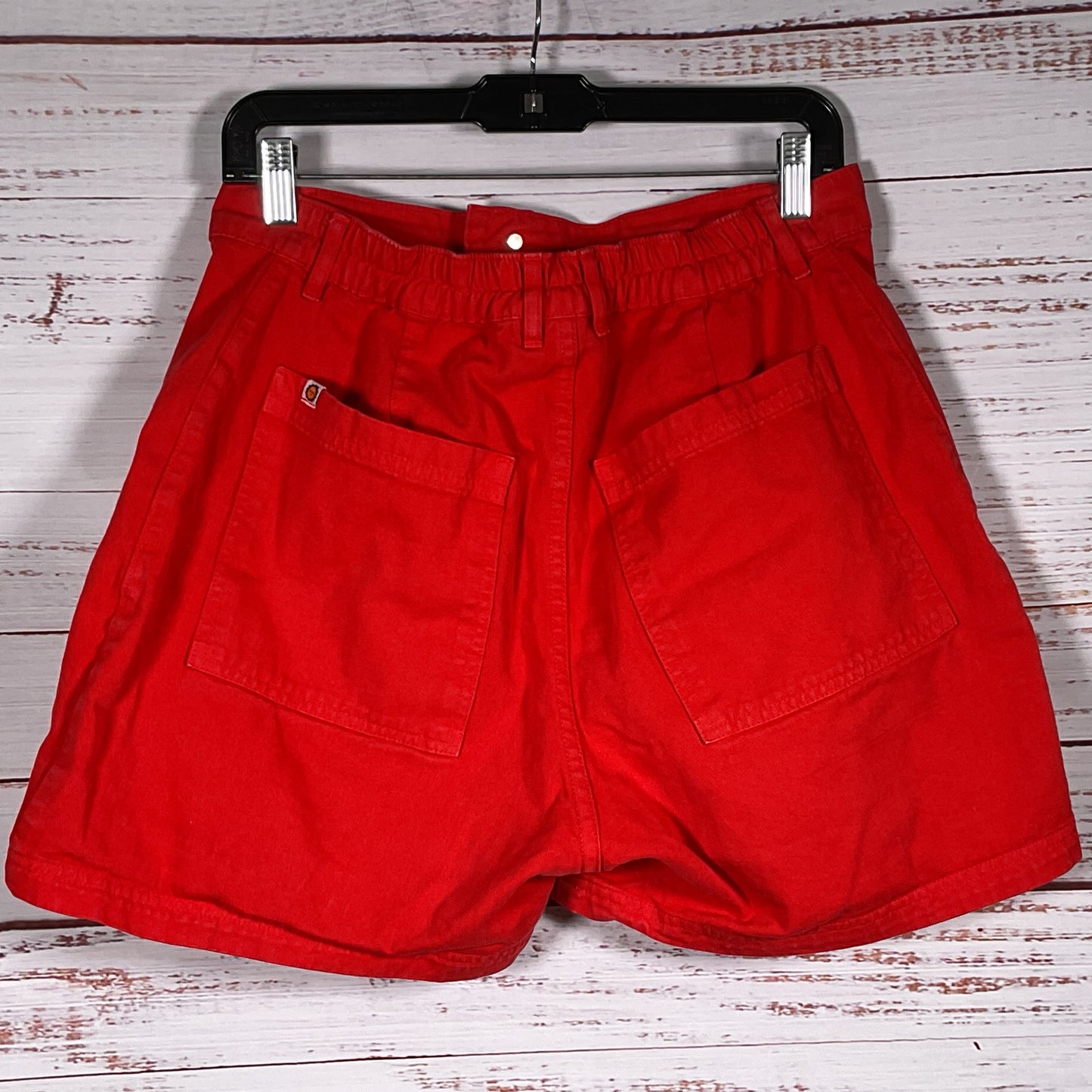 BIG BUD PRESS Western Pants Cotton Red Shorts- SZ M